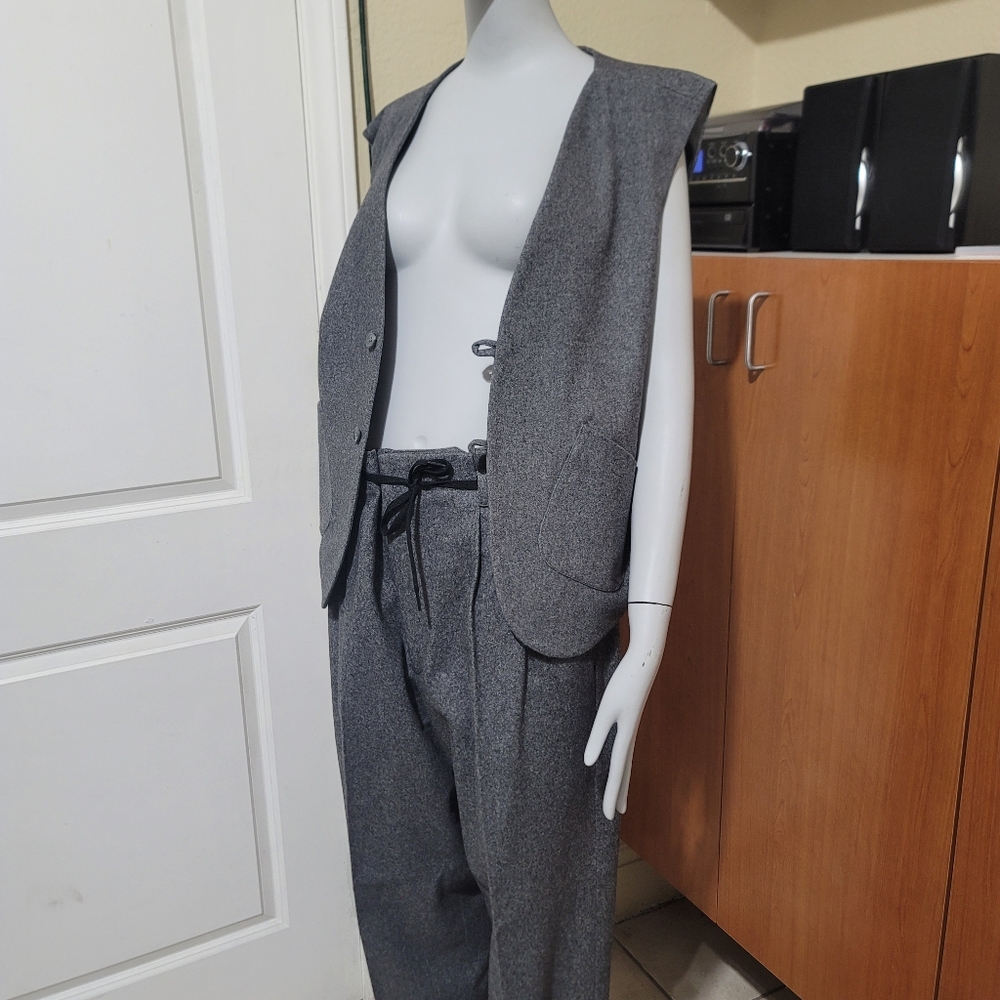 Limited Scott Fraser Collection 3 Piece Boccia Flannel Suit 40R - Picture 3 of 8